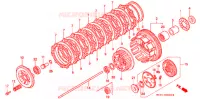 EMBRAYAGE pour Honda VF 750 MAGNA DELUXE de 1996