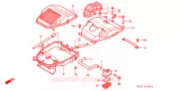 FILTRE A AIR pour Honda VF 750 MAGNA DELUXE de 1996