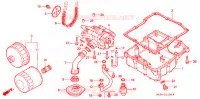 POMPE A HUILE pour Honda VF 750 MAGNA DELUXE de 1996