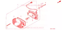 FEU ARRIERE pour Honda VF 750 MAGNA de 1994