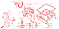 POMPE A HUILE pour Honda VF 750 MAGNA de 1995
