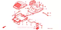 FILTRE A AIR pour Honda VF 750 MAGNA de 1998