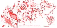 RADIATEUR pour Honda VF 750 MAGNA de 1998