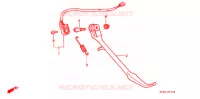 BEQUILLE pour Honda VF 750 MAGNA de 1998