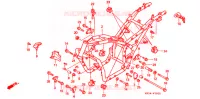 CADRE pour Honda VF 750 MAGNA de 1998