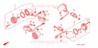 CLIGNOTANT pour Honda VF 750 MAGNA de 1998