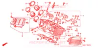 CULASSE (ARRIERE) pour Honda VF 750 MAGNA de 1998