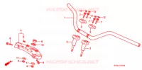 GUIDON pour Honda VF 750 MAGNA de 1998