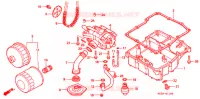 POMPE A HUILE pour Honda VF 750 MAGNA de 1998
