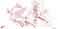 MAITRE CYLINDRE DE FREIN ARRIERE pour Honda X ADV 750 de 2017