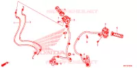 COMMODO   LEVIER   CABLE pour Honda X ADV 750 L de 2017
