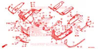 MARCHE PIEDS pour Honda X ADV 750 L de 2017