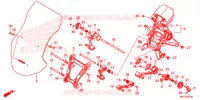 PARE BRISE pour Honda X ADV 750 L de 2017