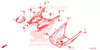 MARCHE PIEDS pour Honda BEAT 110 CBS de 2016