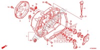 CARTER MOTEUR DROIT pour Honda WAVE 125, Front disk, Rear brake drum de 2017