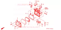 FILTRE A AIR pour Honda EX5 DREAM 100, Kick start de 2012