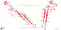 ARBRE A CAMES   SOUPAPE pour Honda CRF 250 M de 2019