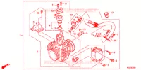 CORPS DE PAPILLON pour Honda CRF 250 M de 2019