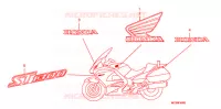 AUTOCOLLANTS pour Honda ST 1300 ABS POLICE de 2007