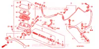 MAITRE CYLINDRE pour Honda ST 1300 ABS POLICE de 2007