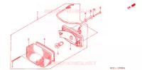 FEU ARRIERE pour Honda V TWIN MAGNA 250 de 2008