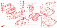 FILTRE A AIR pour Honda V TWIN MAGNA 250 de 2008