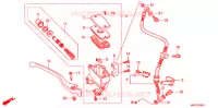 MAITRE CYLINDRE DE FREIN AVANT (VT400C2/C2F) pour Honda VT 400 SHADOW de 2014