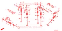 ARBRE A CAMES pour Honda VT 400 SHADOW de 2009