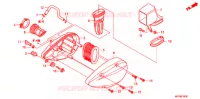 FILTRE A AIR pour Honda VT 400 SHADOW ABS de 2009
