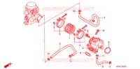 COLLECTEUR D'ADMISSION pour Honda VLX SHADOW 600 2 TONE de 2000