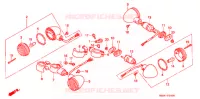 CLIGNOTANT ('95,'96,'97) pour Honda SHADOW 600 VLX DELUXE de 1996