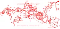 FILTRE A AIR pour Honda SHADOW 600 VLX DELUXE de 1998