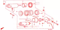 AMORTISSEUR ARRIERE pour Honda VLX SHADOW 600 de 1992