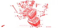 CYLINDRE (AVANT) pour Honda VLX SHADOW 600 de 1993