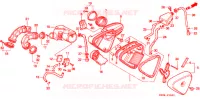 FILTRE A AIR pour Honda VLX SHADOW 600 de 1997