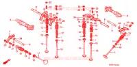 ARBRE A CAMES pour Honda VLX SHADOW 600 de 1999