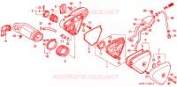 FILTRE A AIR pour Honda VLX SHADOW 600 de 1999