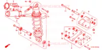 AMORTISSEUR ARRIERE (2) pour Honda NSR 250 SP REPSOL de 1996