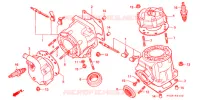 CYLINDRE   CULASSE pour Honda NSR 250 SP REPSOL de 1996