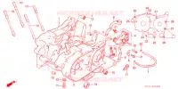 CARTER MOTEUR   POMPE A HUILE pour Honda NSR 50 de 1995