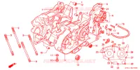 CARTER MOTEUR   POMPE A HUILE pour Honda NSR 80 de 1996