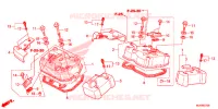 COUVRE CULASSE pour Honda SHADOW VT 750 AERO de 2015