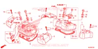 COUVRE CULASSE pour Honda SHADOW VT 750 AERO de 2015
