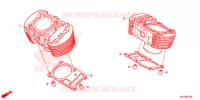 CYLINDRE pour Honda SHADOW VT 750 AERO de 2015