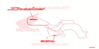 T (VT750C/CS) pour Honda SHADOW VT 750 AERO de 2015