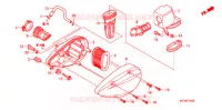 FILTRE A AIR pour Honda SHADOW VT 750 de 2011