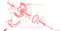 ROUE AVANT pour Honda SHADOW VT 750 SPIRIT D de 2005