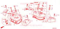 COUVRE CULASSE pour Honda VT 750 S de 2010