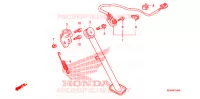BEQUILLE LATERALE pour Honda VT 750 S de 2010