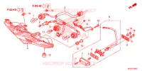 FEUX ARRIERE (1) pour Honda VFR 1200 DCT de 2017